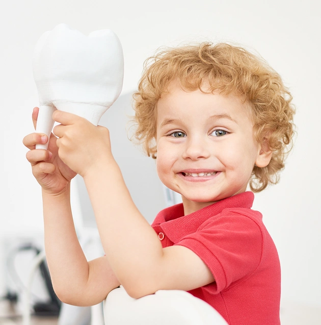 Child at Hometown Kids Dental